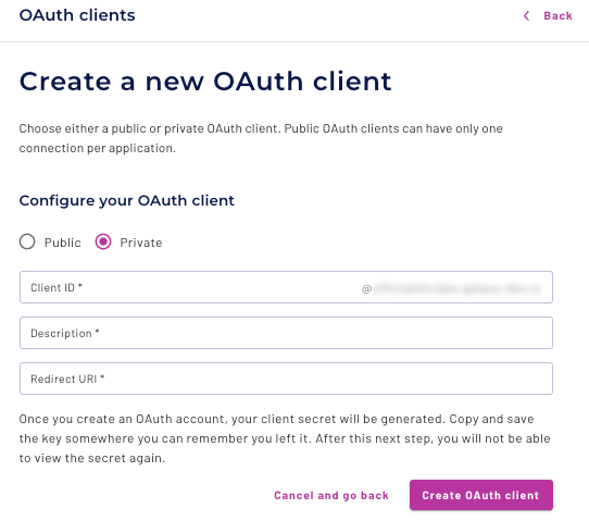 create-private-oauth-client