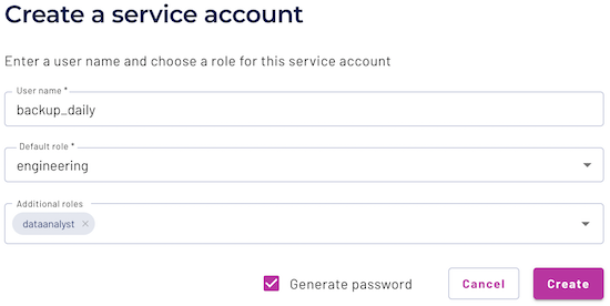 create-service-account